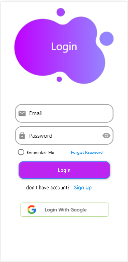 Aplikasi Mobile - Login